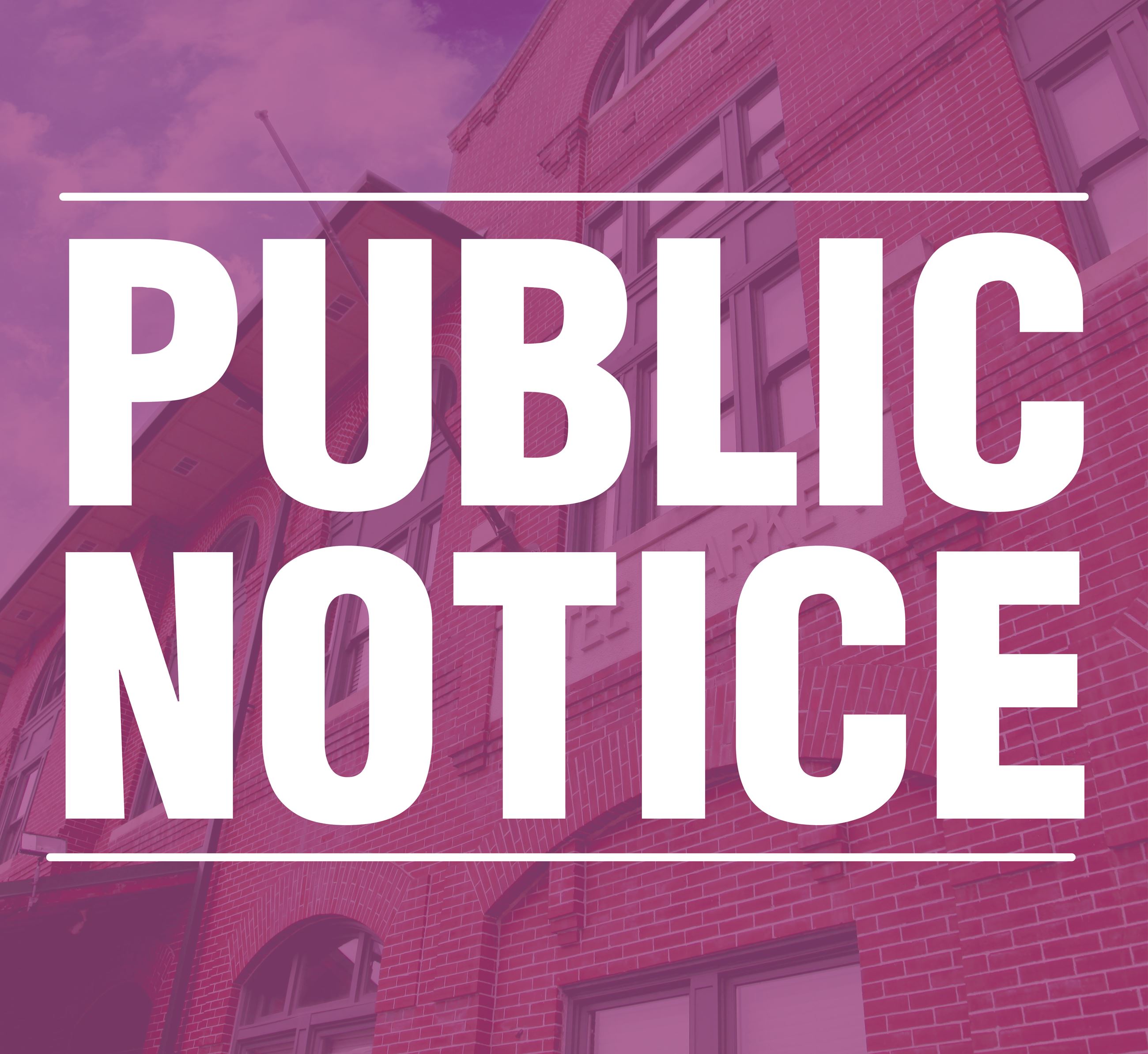 Health Department Public Notice